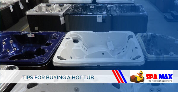 image of hot tubs at spa max